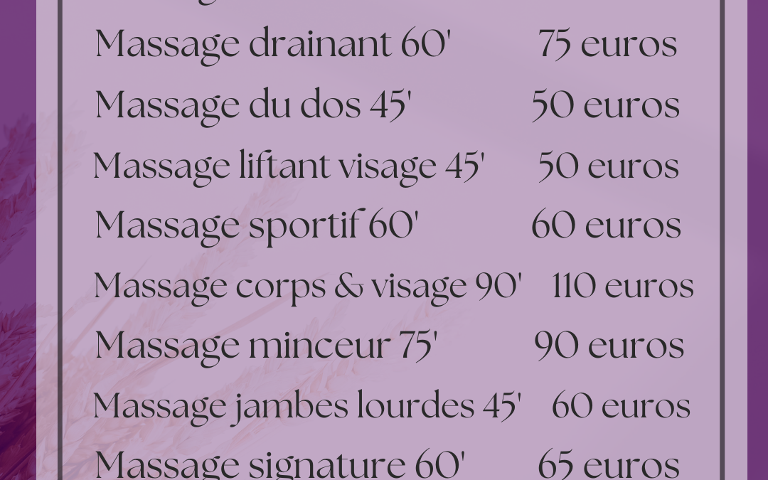 Drainage Lymphatique esthétique