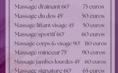 Drainage Lymphatique esthétique