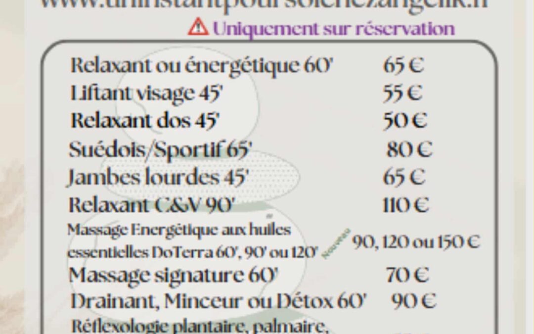 Découvrez les massages bien-être d’Un instant pour Soi à Orléans